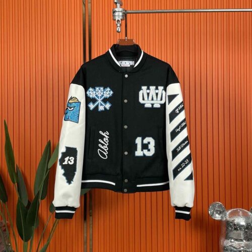 Off-White Baseball Jacket #4